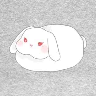 Loaf red eye white holland lop rabbit | Bunniesmee T-Shirt